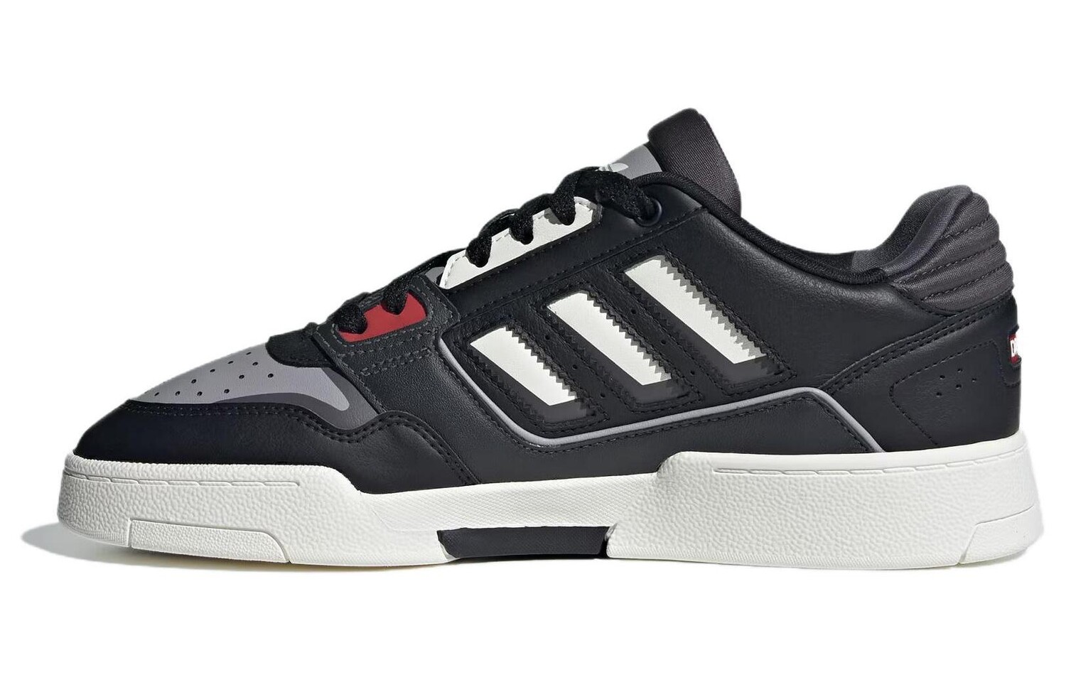 Кроссовки для скейтбординга adidas originals Drop Step унисекс, Black/Gray/White — фото 2