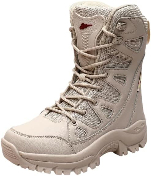 

Мужские утепленные походные ботинки с искусственным мехом, зимние противоскользящие ботинки для активного отдыха на улице Azttoztto, Beige