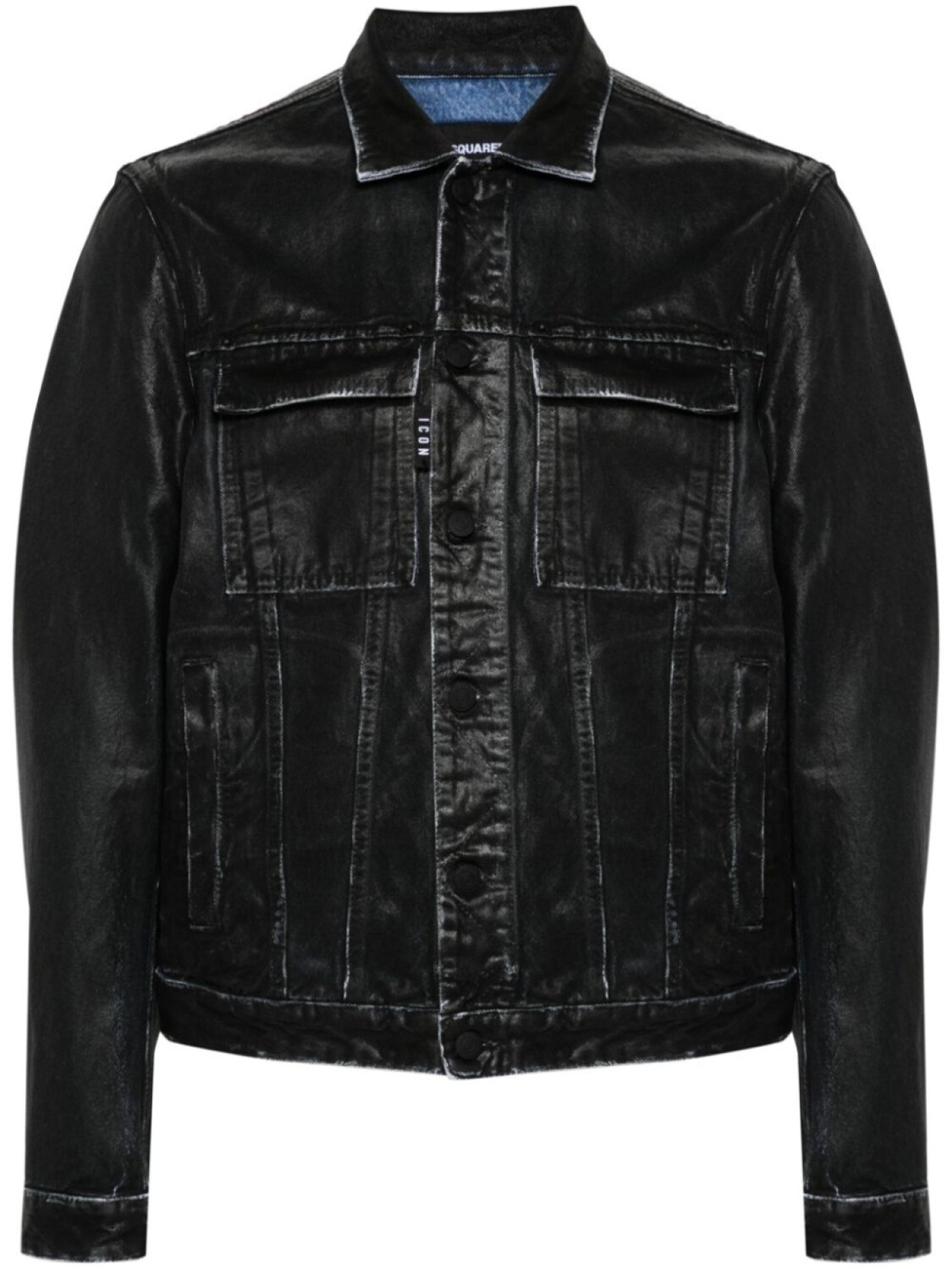 

DSQUARED2 куртка с капюшоном, черный