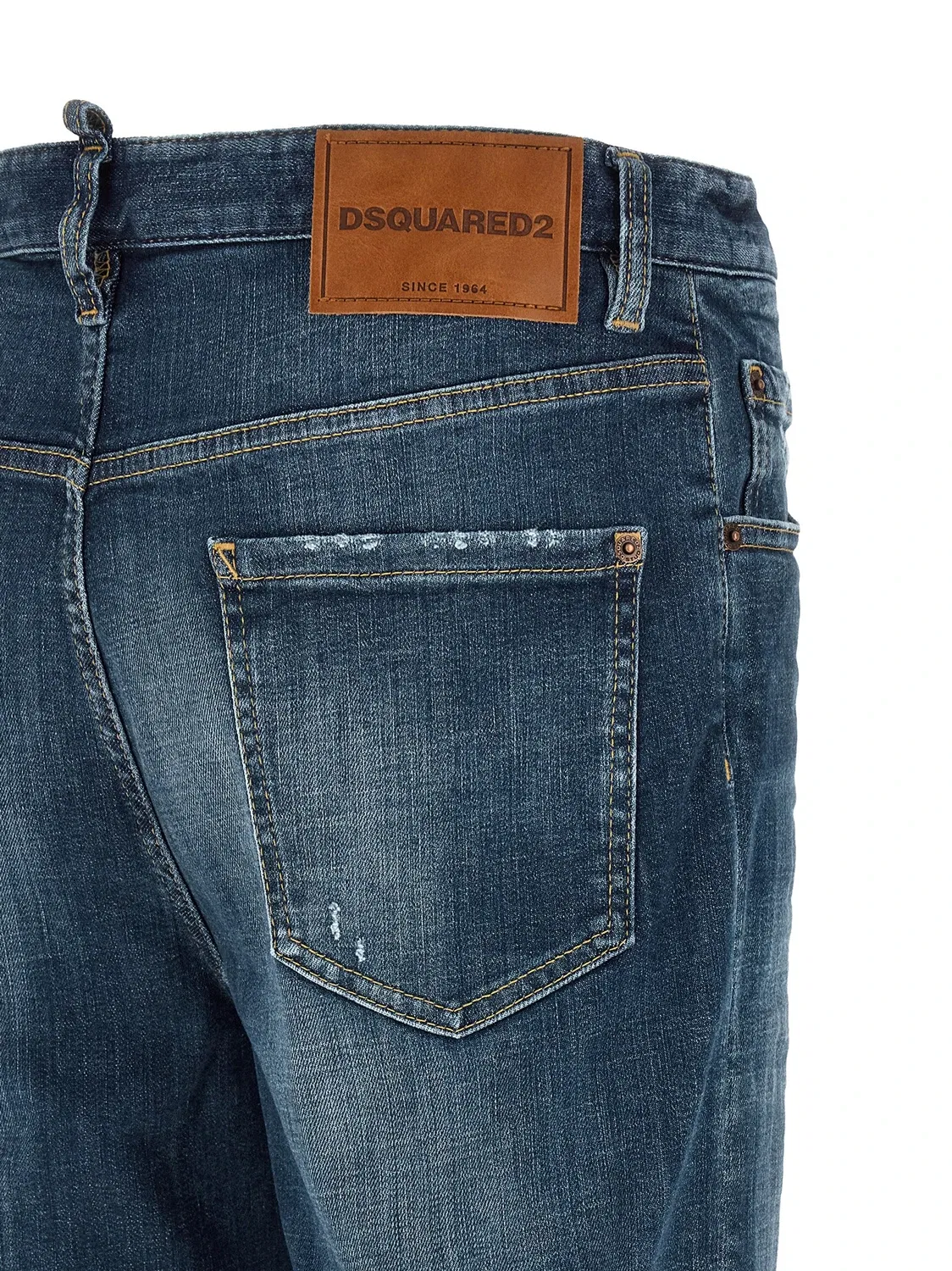 Джинсы '642' DSQUARED2, синий — фото 4