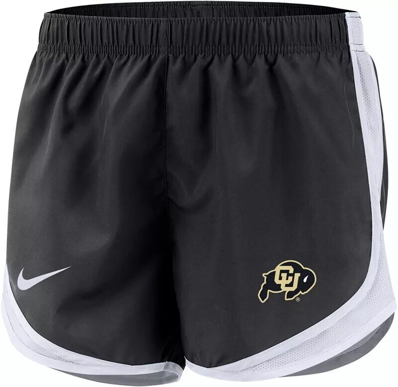 

Женские черные шорты Nike Colorado Buffaloes Dri-FIT Tempo