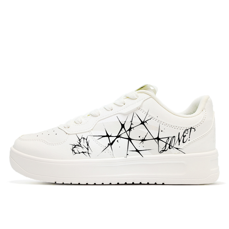 

ANTA Life Collection Heart Of Thorns нескользящие амортизирующие износостойкие низкие скейтбордские кроссовки мужские черные - черный, цвет Black