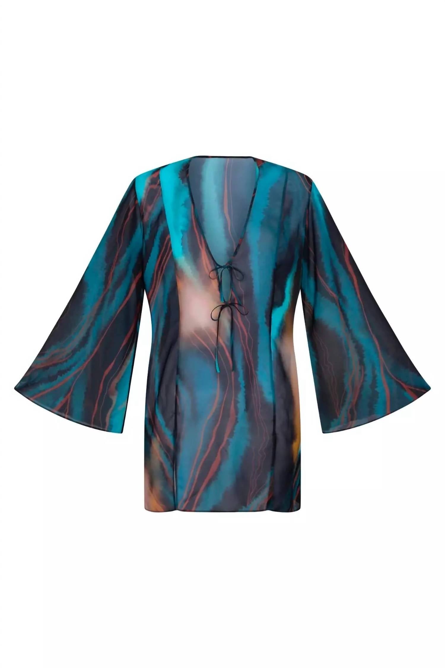 

Платье Brisa с длинными рукавами мини в расцветке Cosmos Nelblu, Cosmos