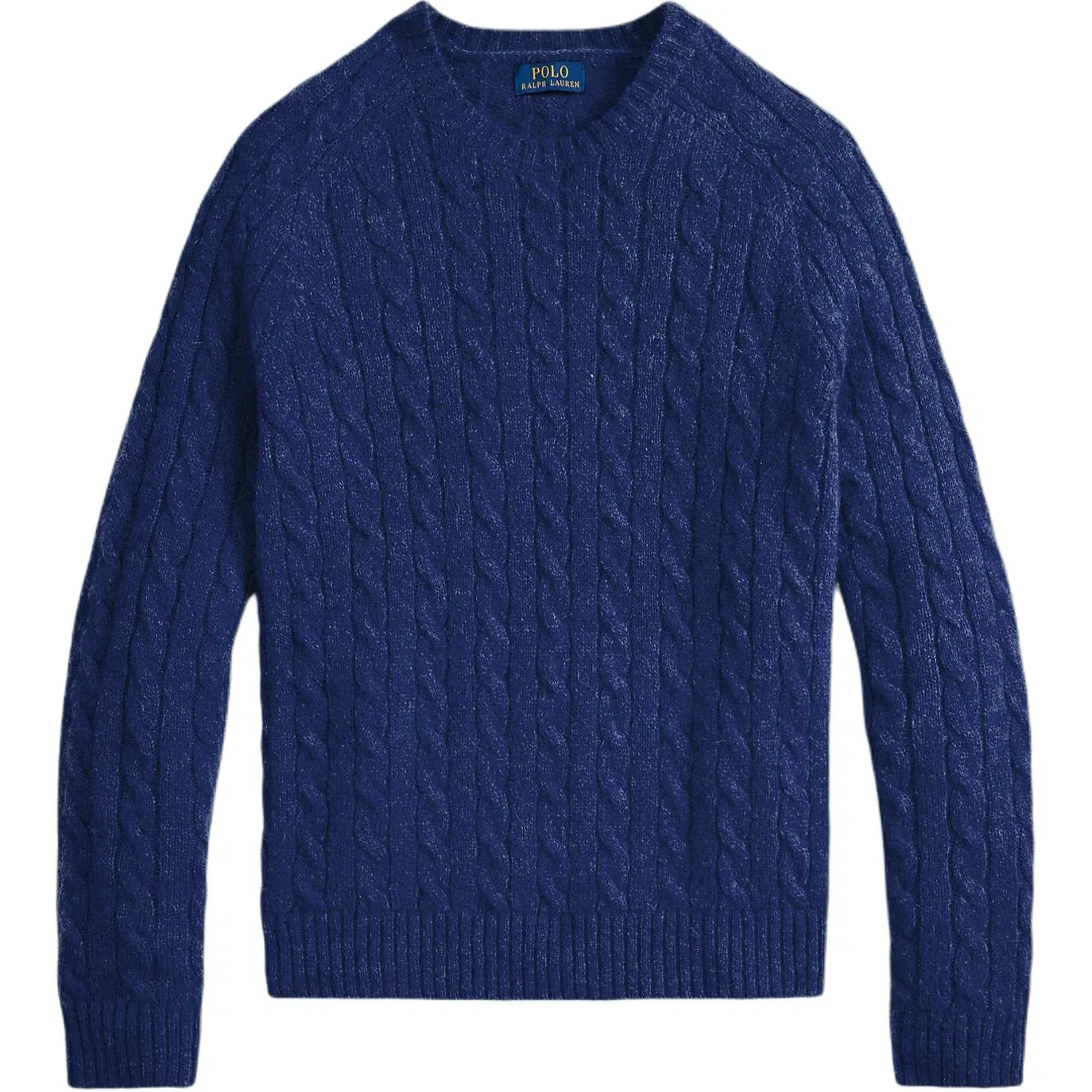 Свитер с круглым вырезом Saddle Polo Ralph Lauren, Midnight Marine Blue