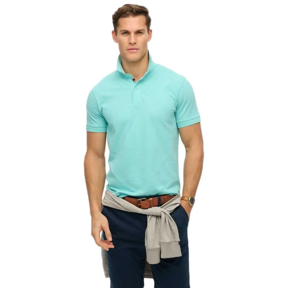 

Поло с коротким рукавом Superdry City Pique, синий