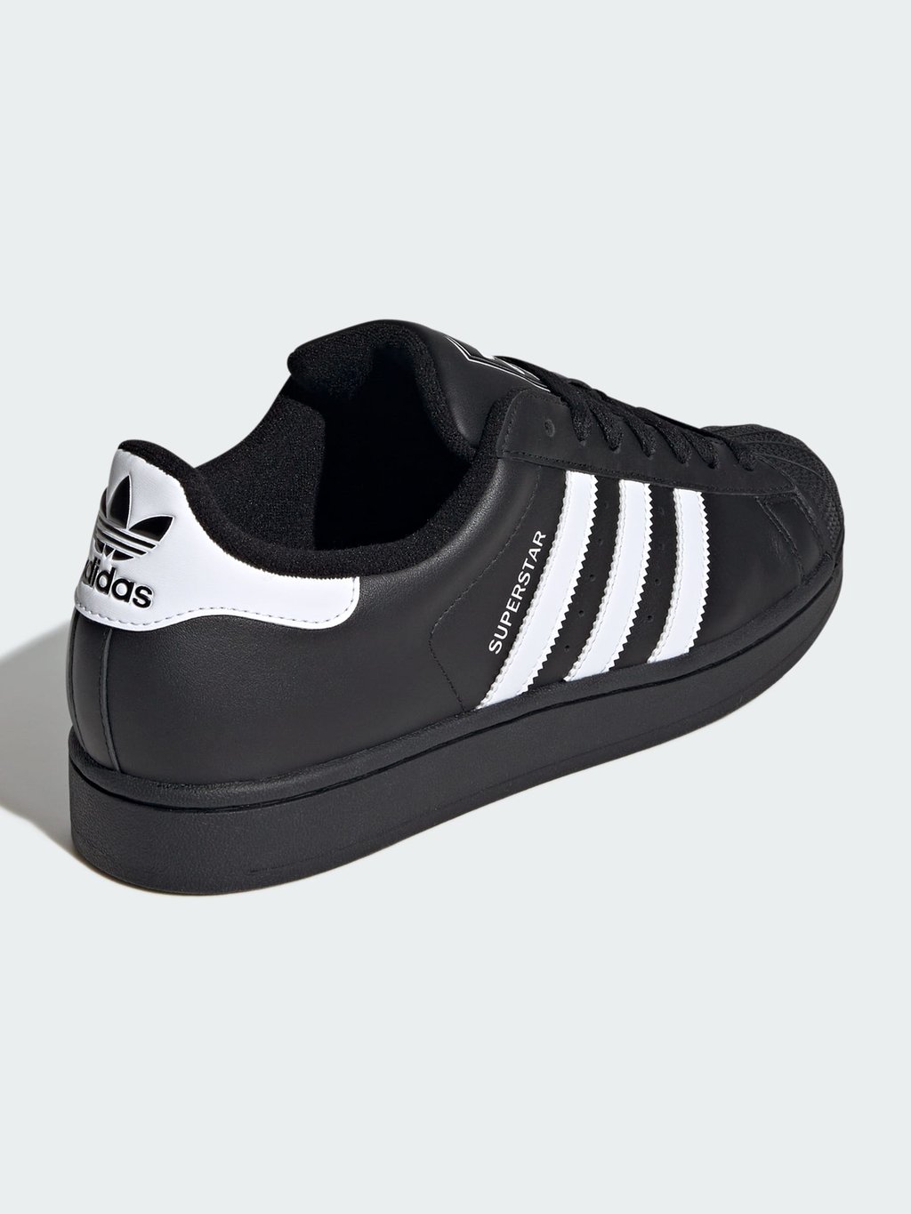 Низкие кеды SUPERSTAR II adidas Originals, черный — фото 4