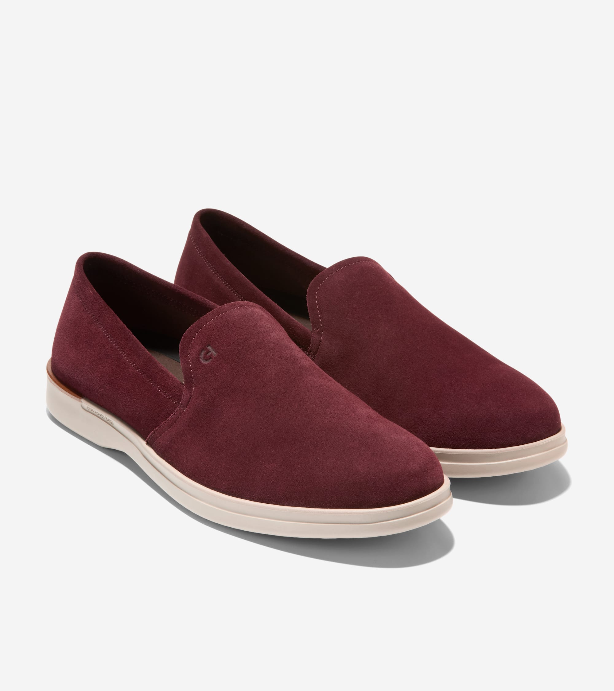 

Туфли-лоферы Cole Haan Grand Ambition, цвет bloodstone-oxford tan