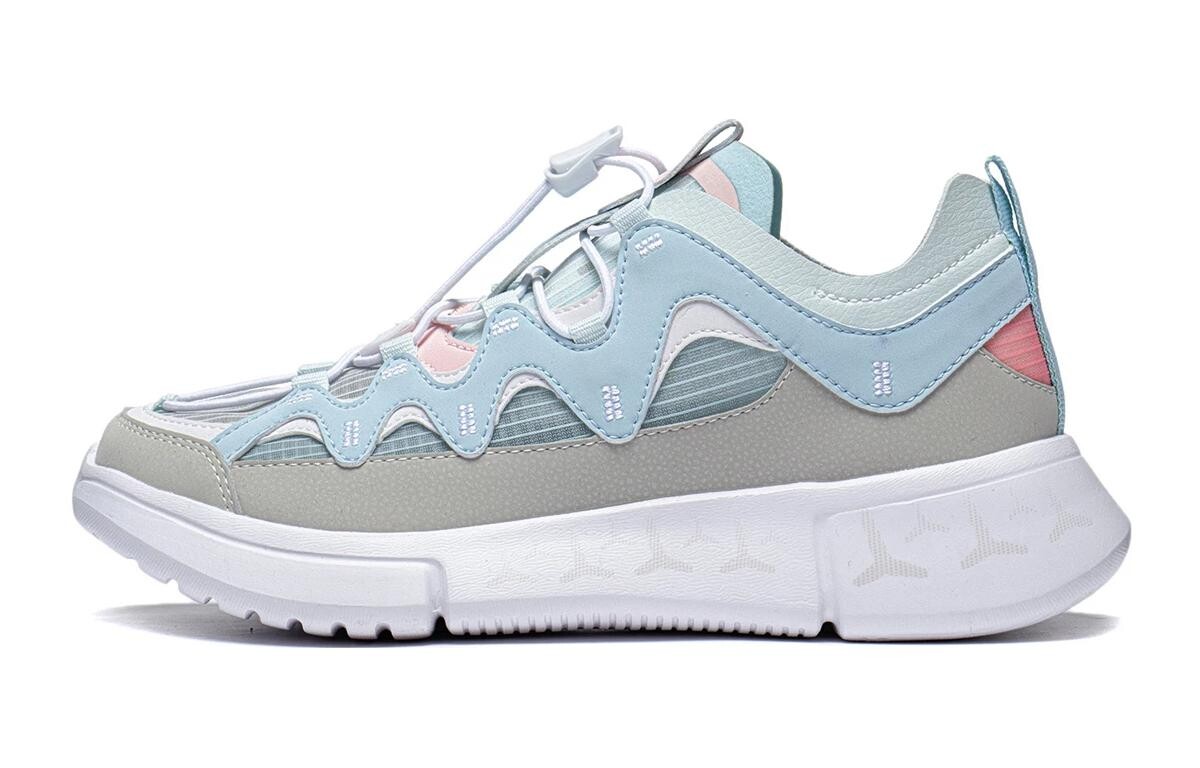 

Кроссовки LINING YOUNG Essence 2.3 Kids Lifestyle Shoes GS Low-top Gray/Blue, серый/синий