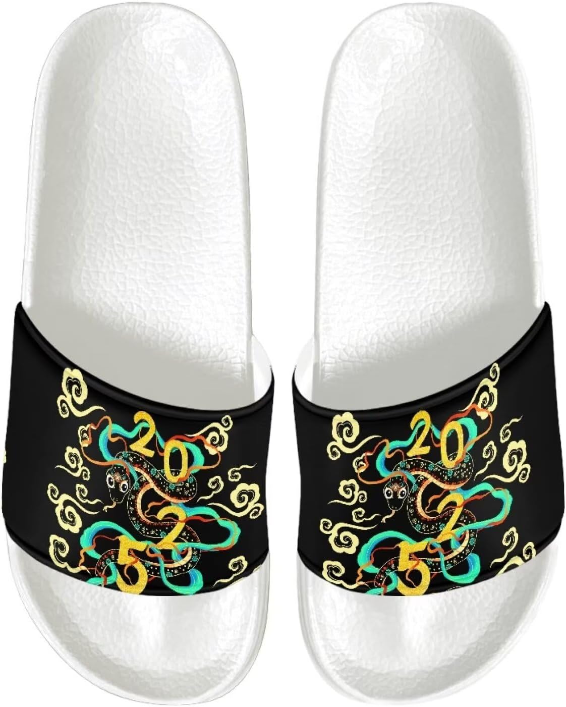 

Сланцы Vuriqeby Cloud для женщин и мужчин, шлепанцы для прогулок, быстро сохнущие, с подошвой против скольжения для бассейна и пляжа, размер 5-14, белая подошва