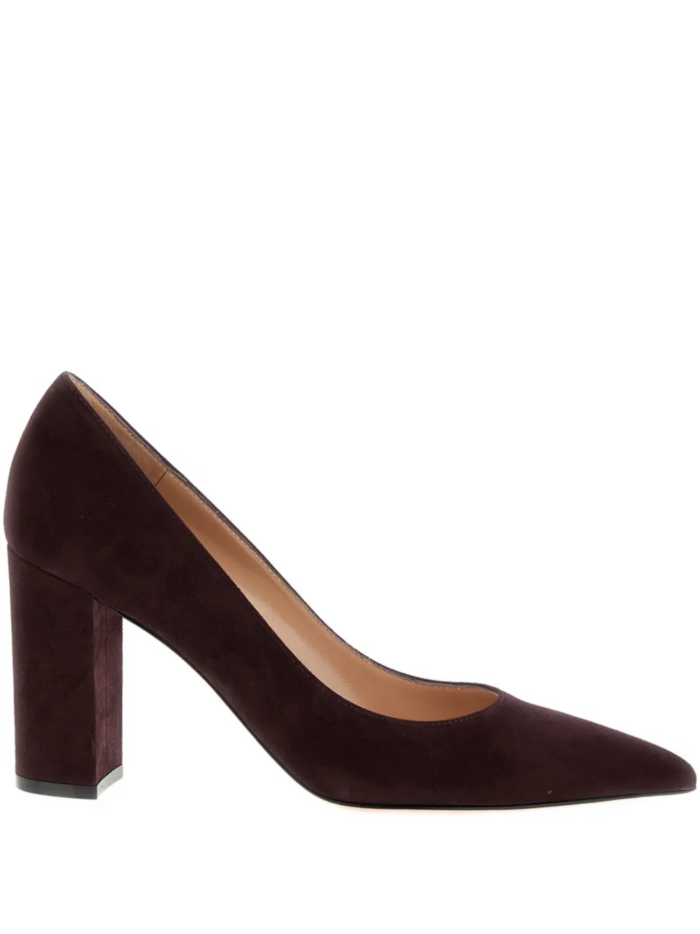 Замшевые туфли Gianvito Rossi, коричневый