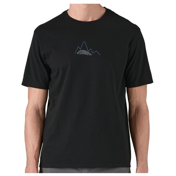

Футболка Berm logo responsibili - t-shirt Patagonia, черный