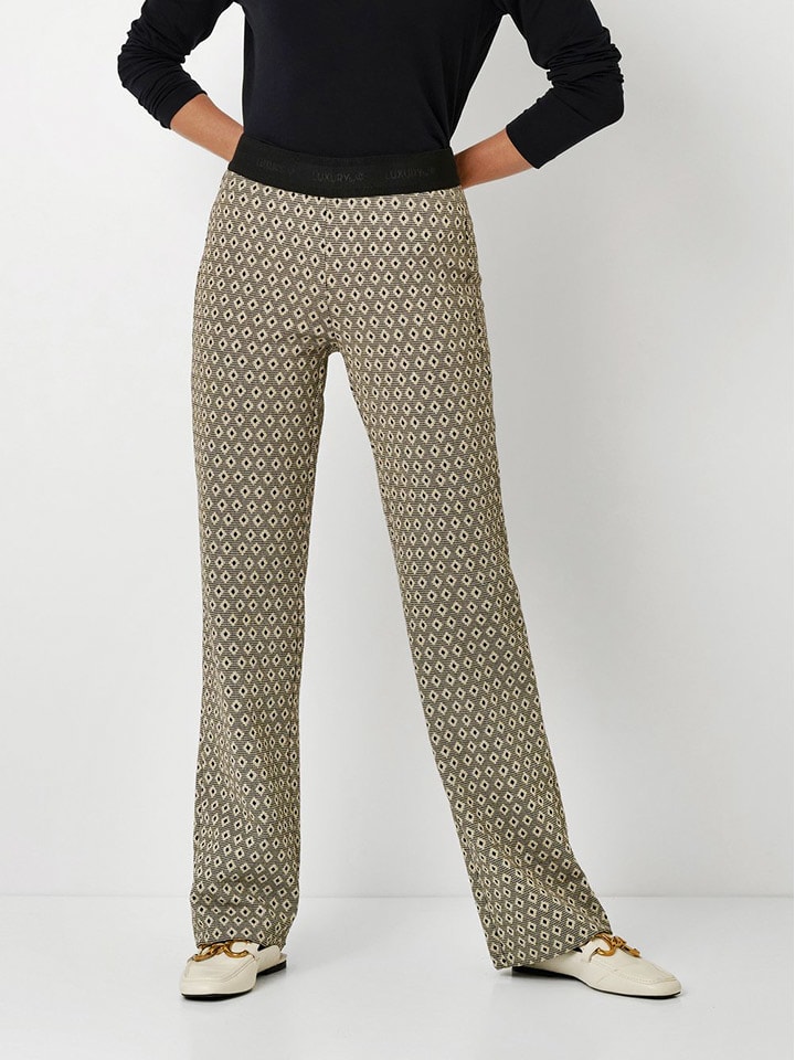 

Toni Брюки "Дженни" бежево-черного цвета