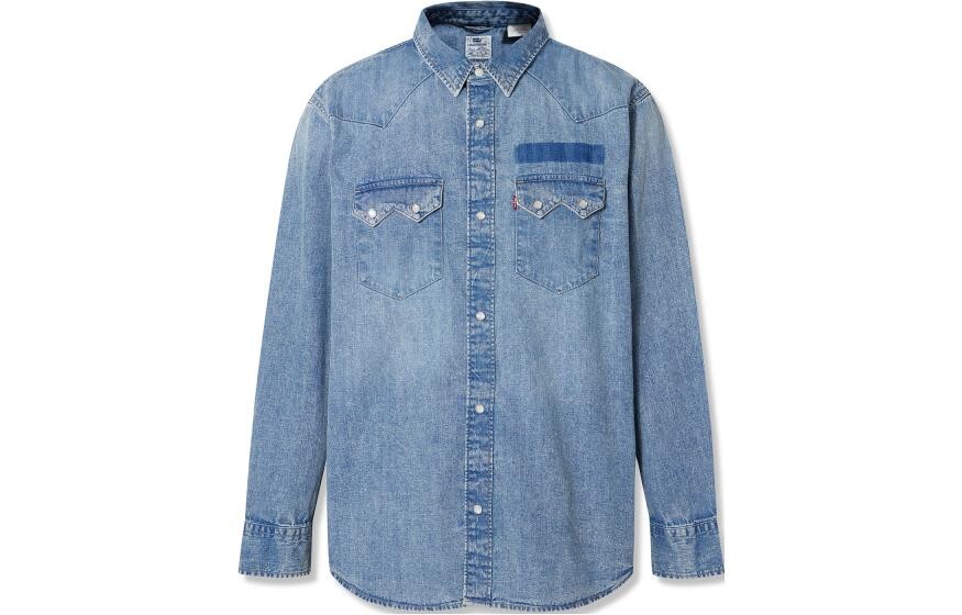 

Мужская рубашка Levi's levi’s, цвет Blue