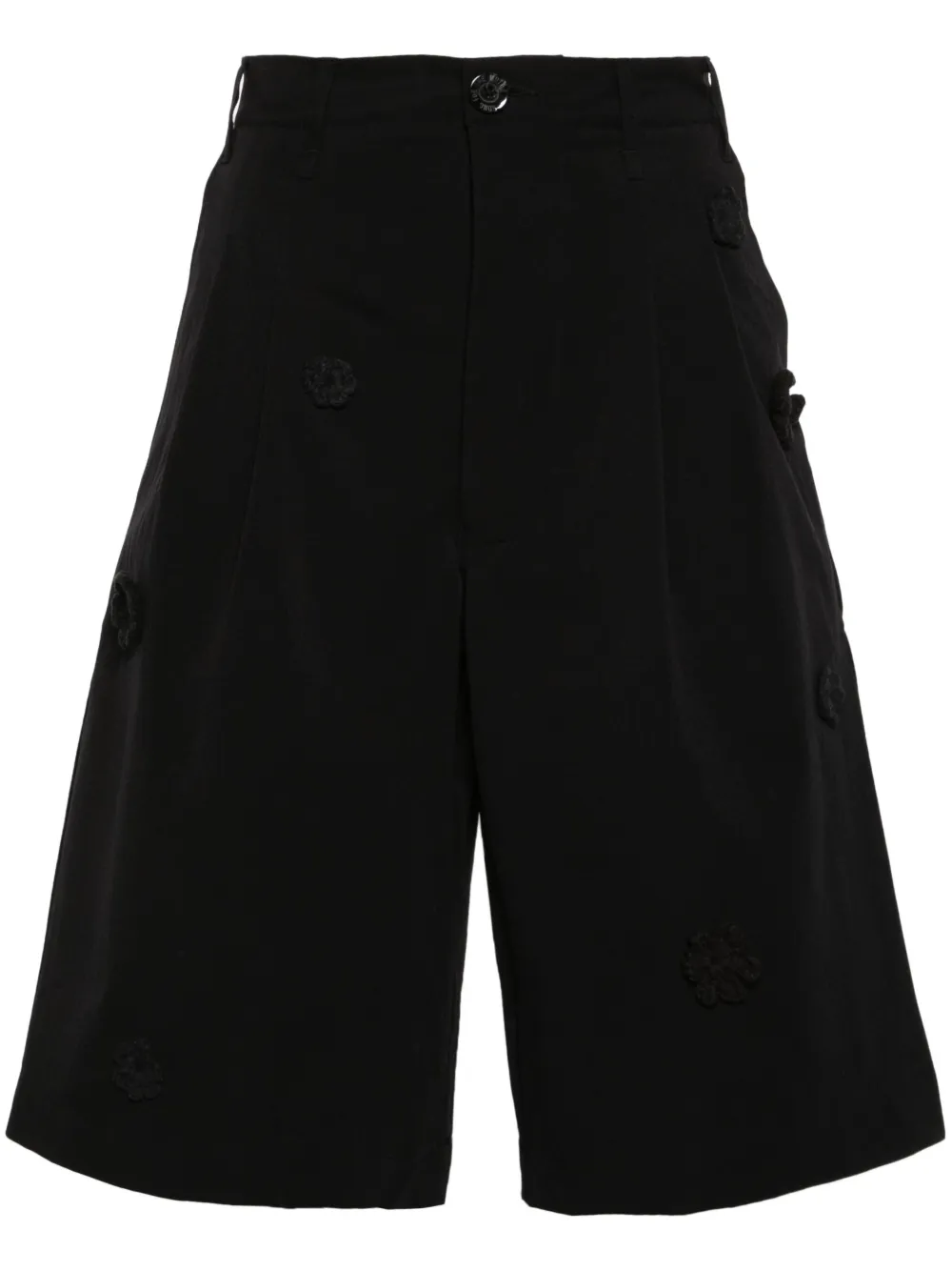 

Шорты с цветочной аппликацией Song For The Mute, черный