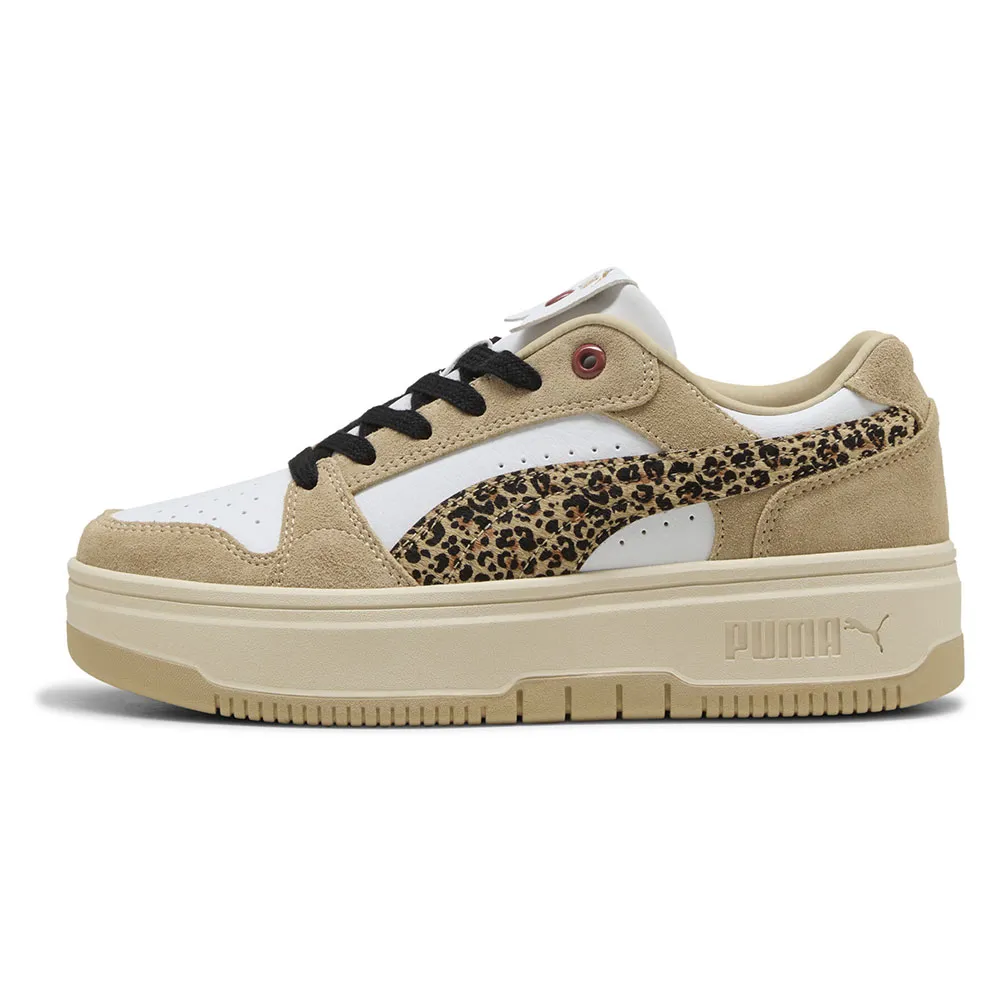 Кроссовки Puma Rebound Low Animal Flair, белый — фото 4
