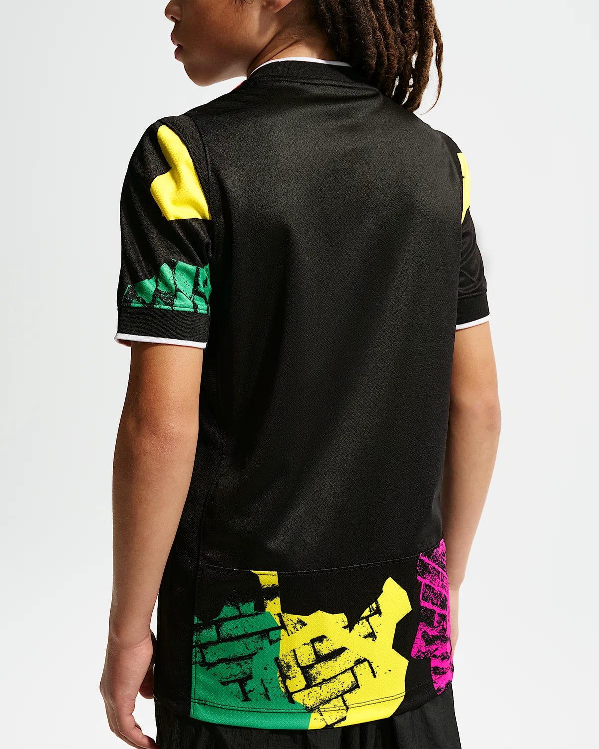 Детская футболка Nike Dri-FIT Replica Jersey Boston Legacy Stadium Edition, Black — фото 2