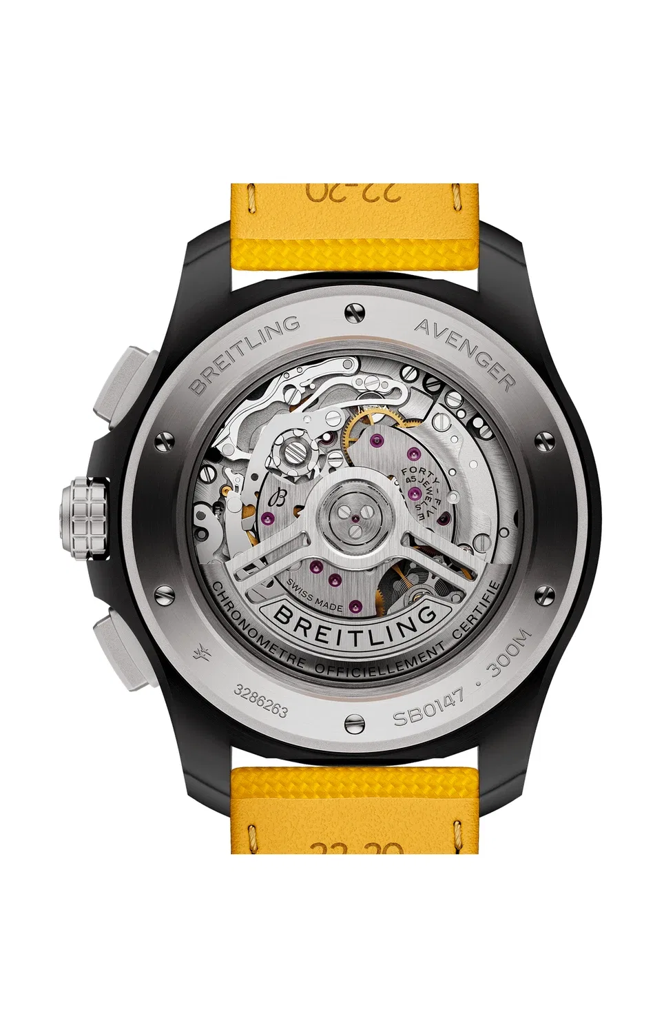 АВЕНДЖЕР B01 ХРОНОГРАФ 44 NIGHT MISSION - SB0147101I1X1 BREITLING, черный — фото 2