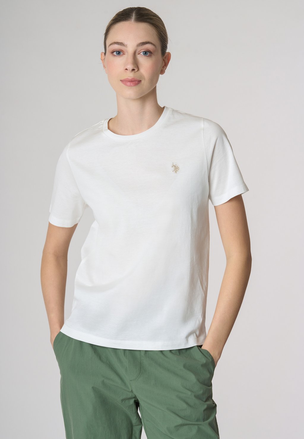 

Базовая футболка U.S. Polo Assn., белый
