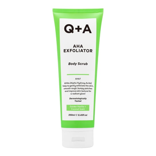 

Разглаживающий скраб для тела с кислотами Aha, 250 мл Q+a, Aha Exfoliator Body Scrub