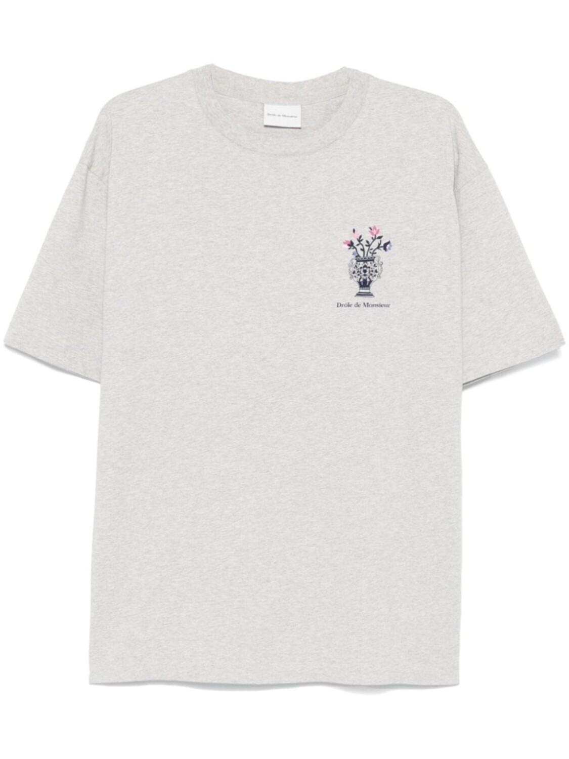 

Drôle De Monsieur топ Le T-Shirt Vase, серый