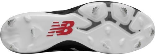 Бейсбольные кроссовки New Balance Men's M4040v4 с металлическим носком, черный — фото 4