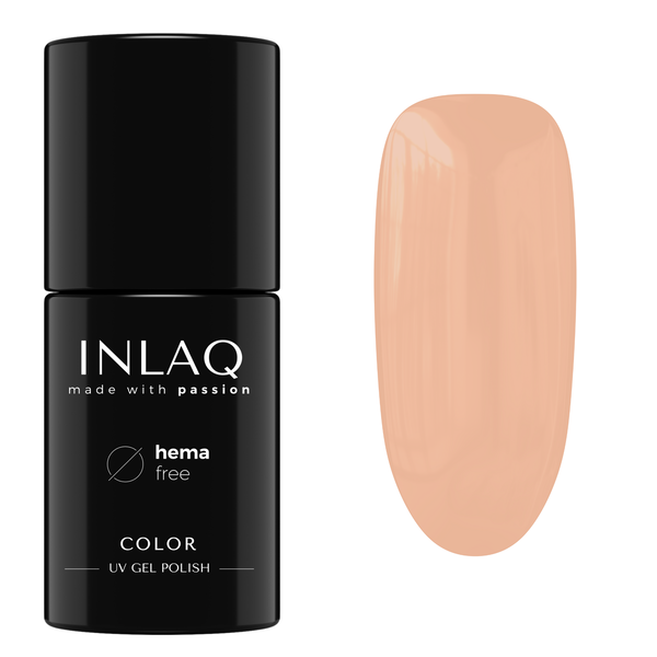 

Гибридный лак для ногтей французский персиково-розовый, 6 мл Inlaq Essential, цвет french peachy pink