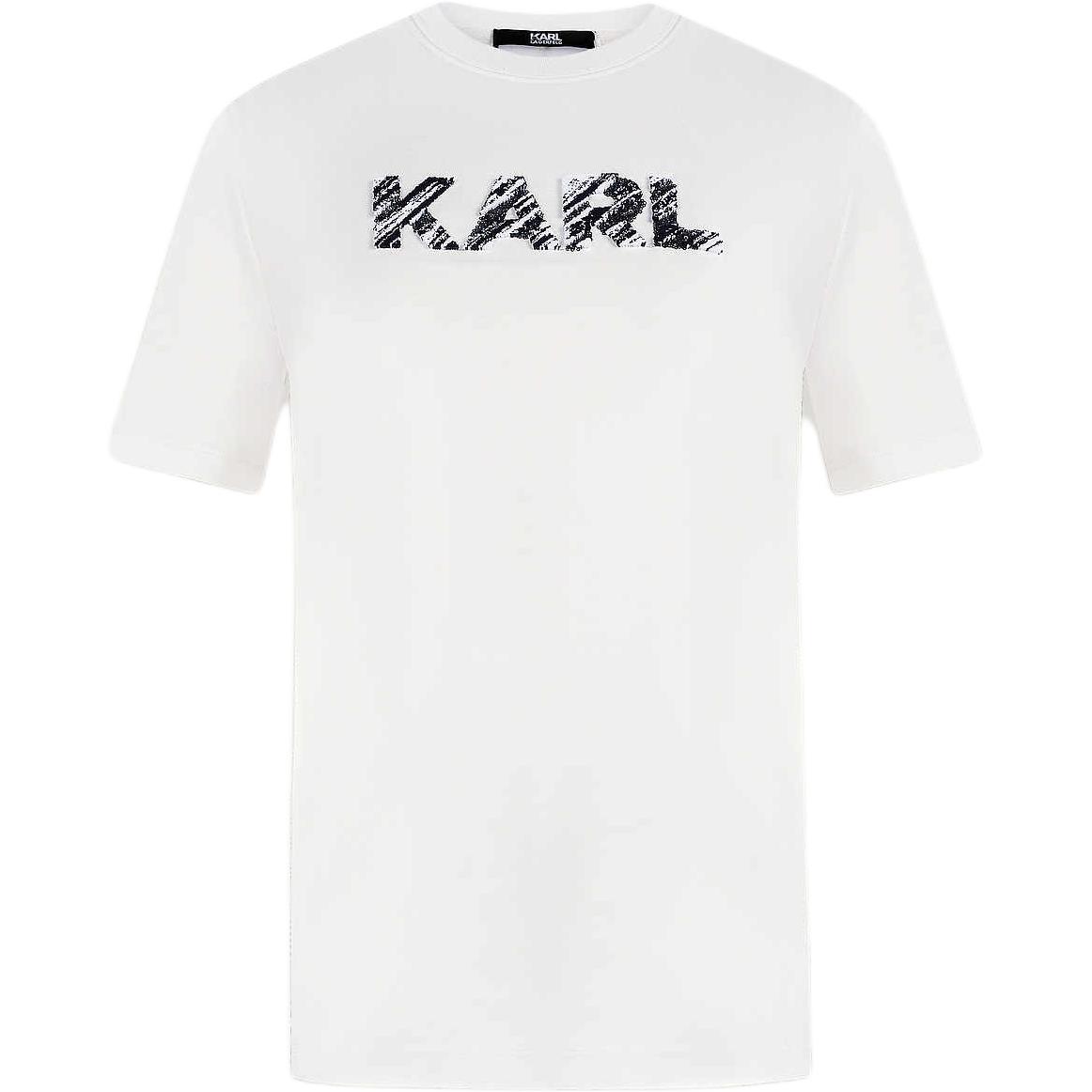 

Футболка KARL LAGERFELD Regular женская KARL LAGERFELD / Karl Lagerfeld Jeans, белый