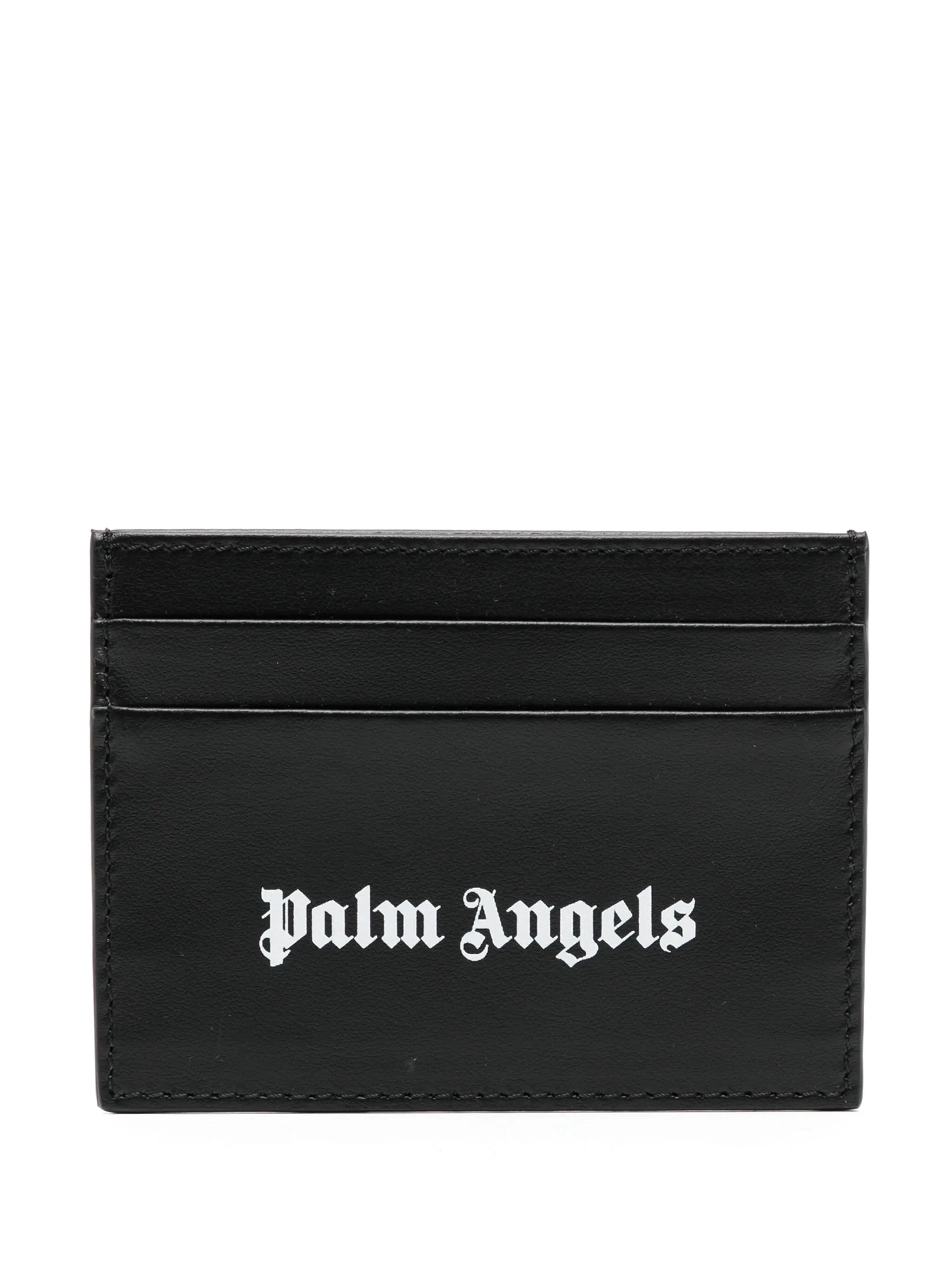 

Картхолдер с логотипом Palm Angels, черный