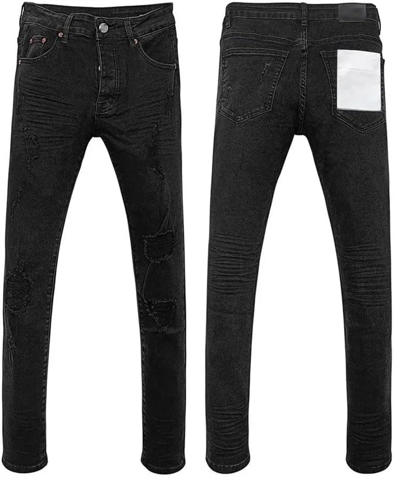 Джинсы с граффити принтом, Men's Retro Wash, 60732