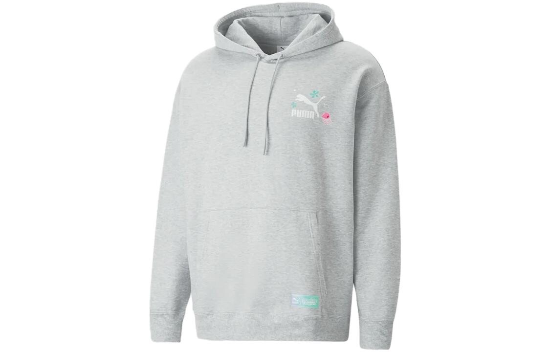 

Толстовка X SPONGEBOB унисекс светло-серая Puma, серый