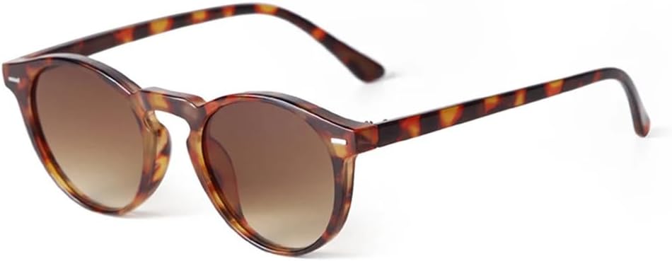 

Солнцезащитные очки UV400 - Rivet Tortoiseshell, маленькие круглые, с плавным переходом цвета, для женщин и мужчин, для бега и занятий спортом на открытом воздухе UYPTK, C17