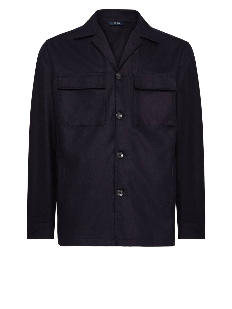 

Всесезонная куртка Boggi Milano Between-Season Jacket, темно-синий