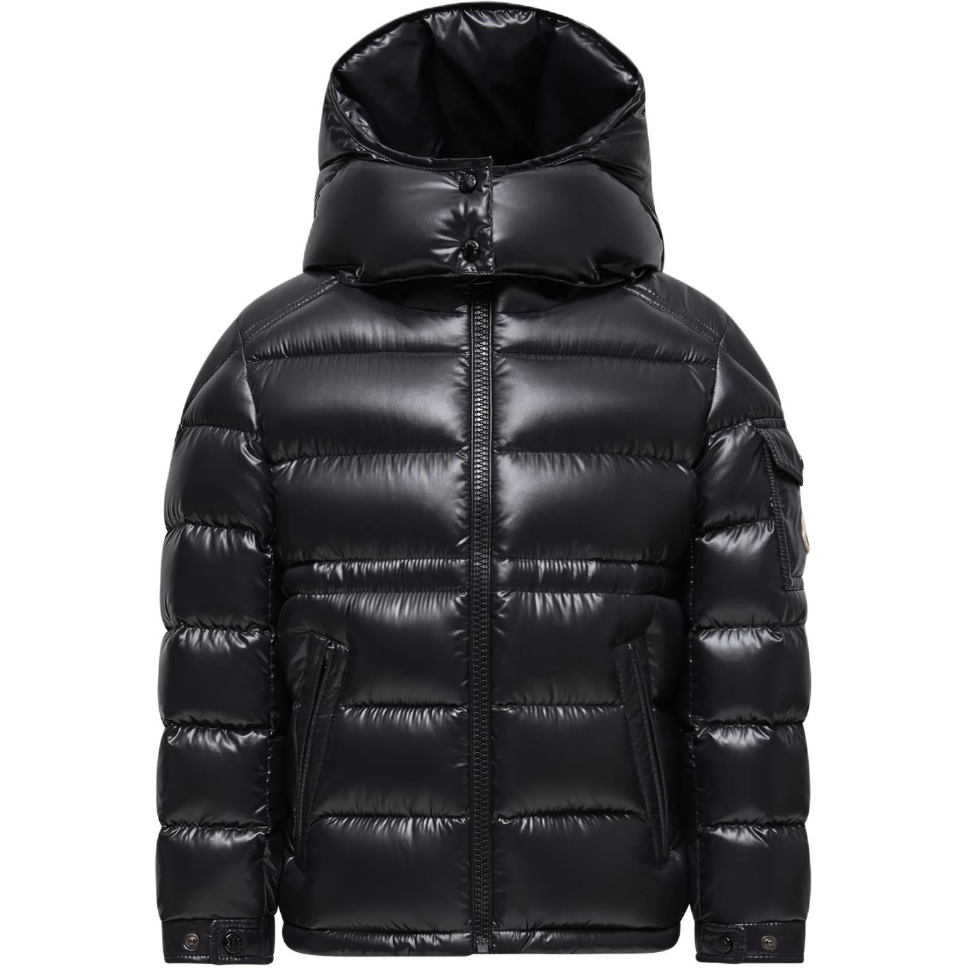 

Moncler Пуховик Maire с капюшоном черный для детей 3-7 лет