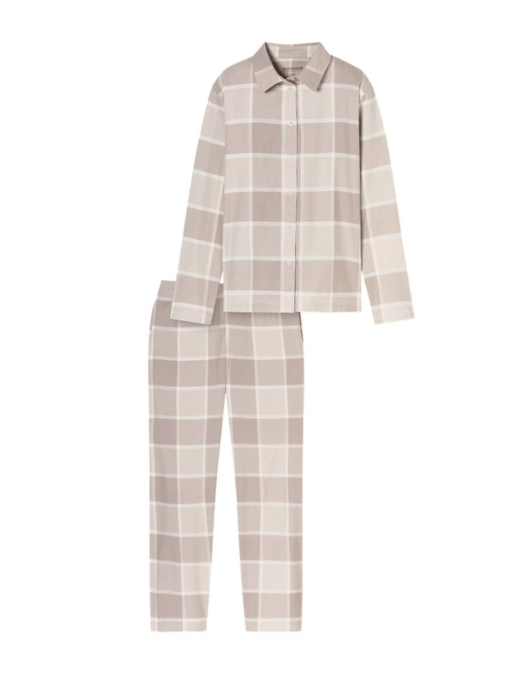 

Пижама Schiesser Selected Premium Warming, бежевый