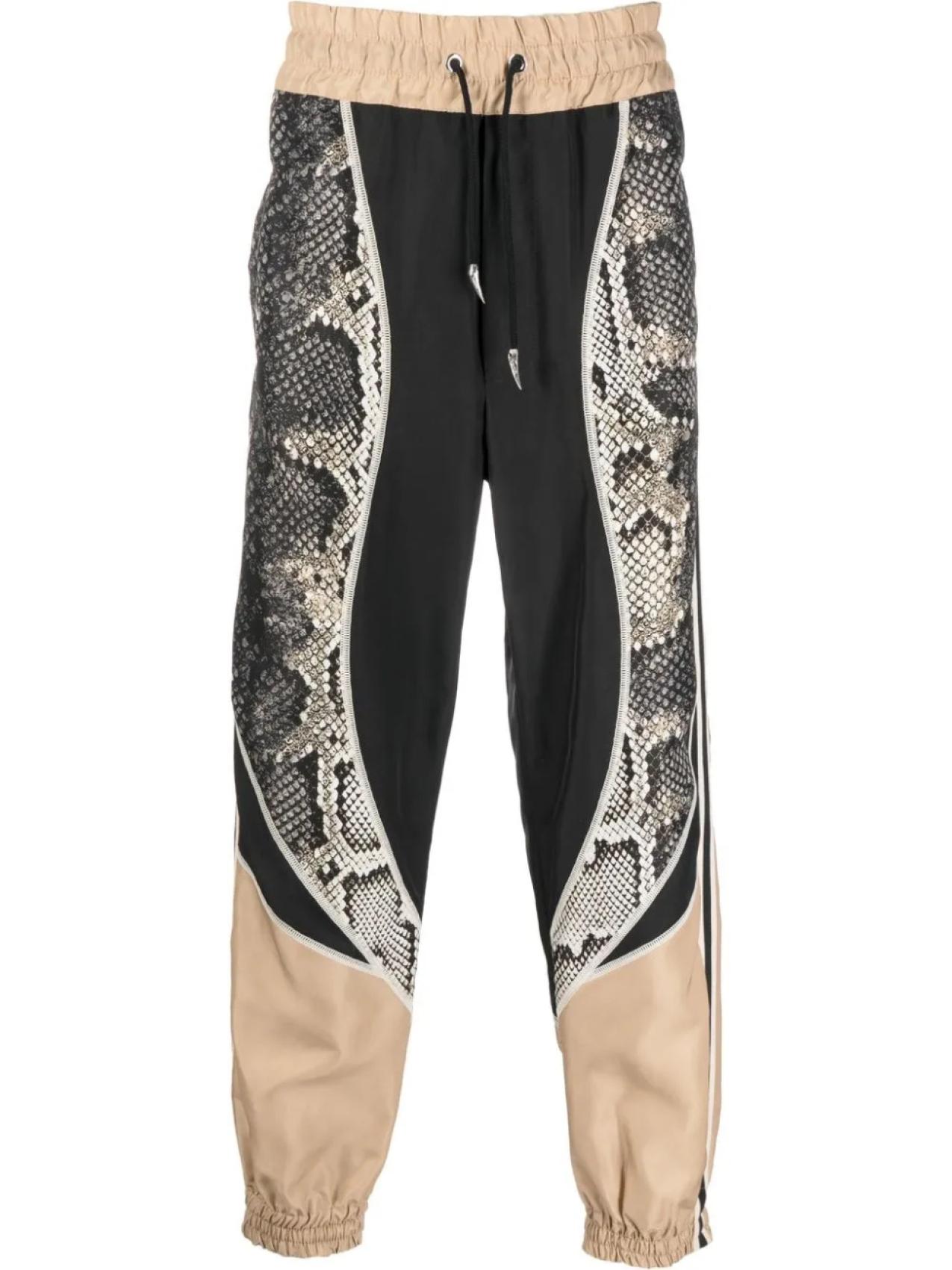 

Спортивные брюки со змеиным принтом Roberto Cavalli