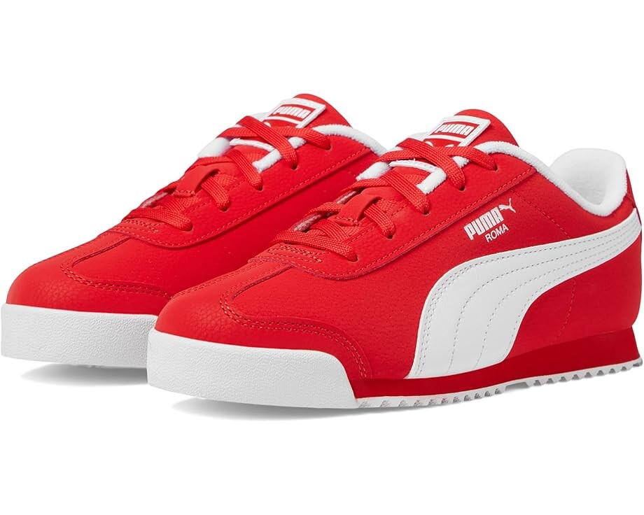 

Кроссовки PUMA Kids Roma 24 Reversed, цвет For All Time Red-PUMA White