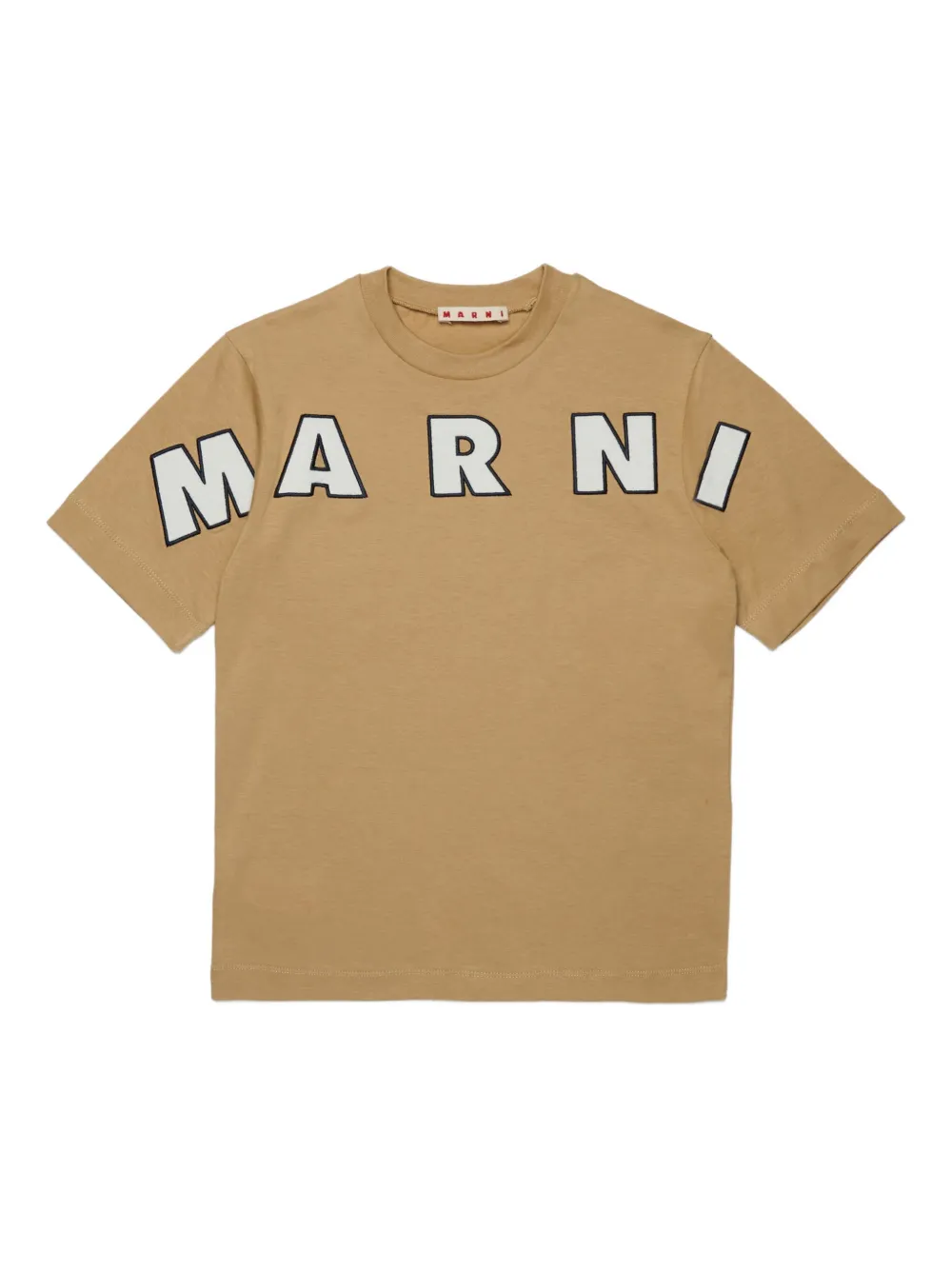

Базовая футболка Marni Kids, нейтральный
