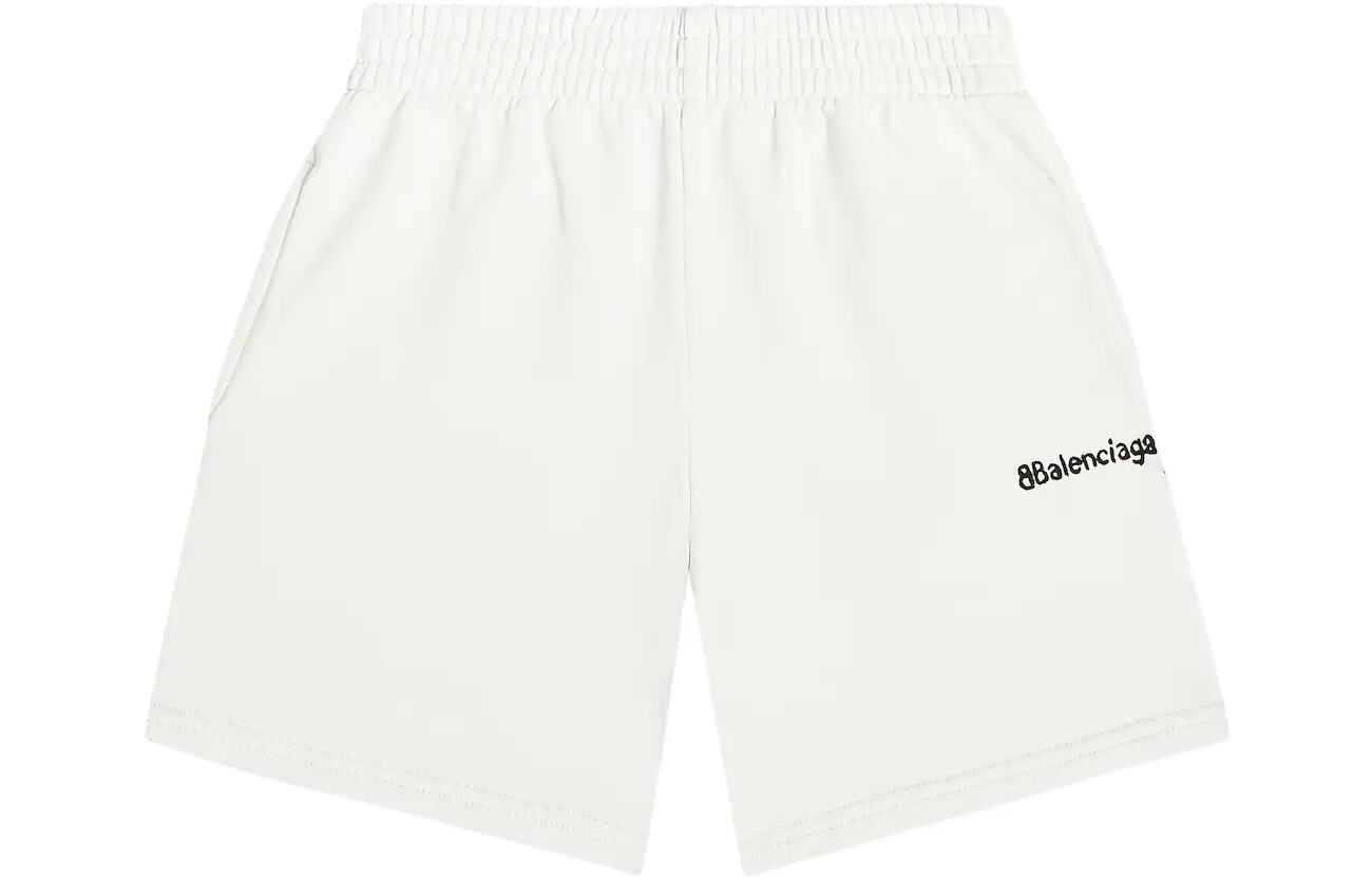 

Balenciaga Kids Детские шорты, Белый