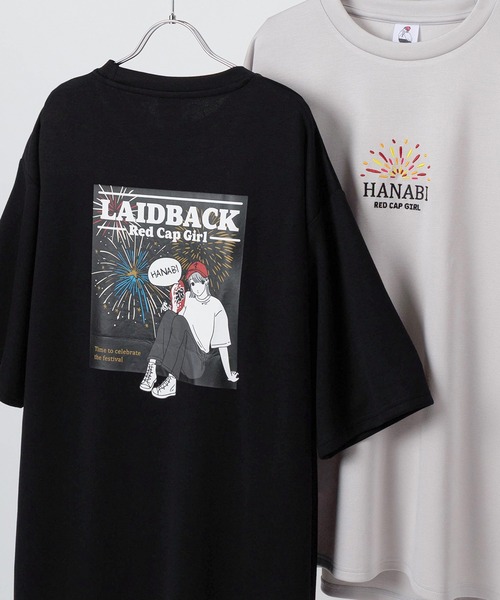 

Футболка унисекс с принтом в японском стиле, бренд Red Cap Girl