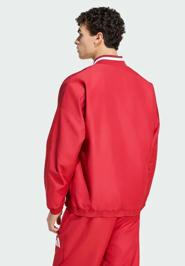 Толстовка тренировочная Liverpool FC Stadium Track Top, Adidas Performance, активный бордовый — фото 2