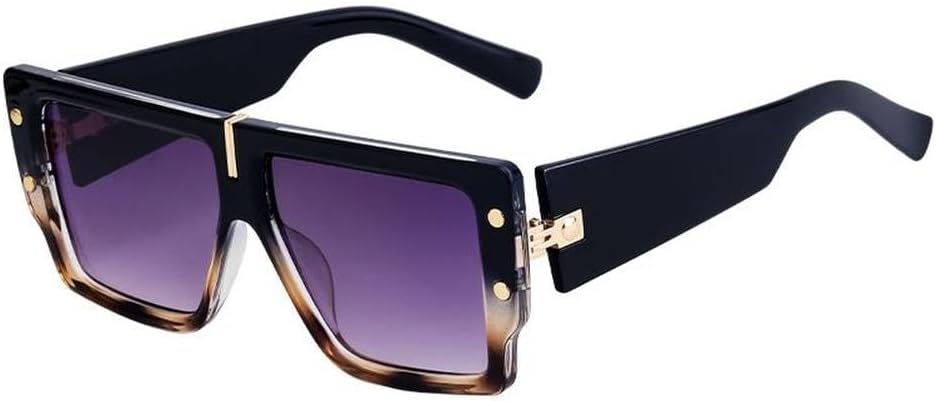 

Большие солнцезащитные очки в стиле стимпанк для женщин и мужчин, роскошные винтажные солнцезащитные очки в крупной оправе для леди, модные очки в стиле панк LVTFCO, C6blackdemi