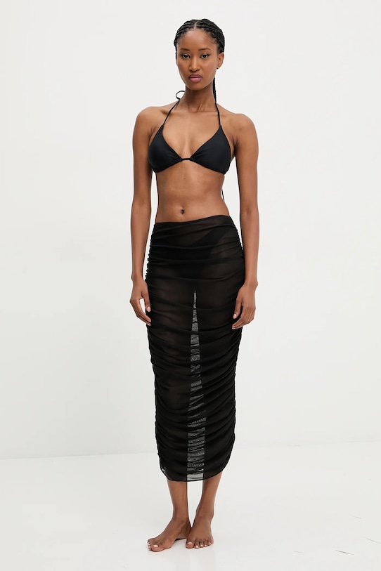 

Купальник с юбкой Answear.Lab, черный