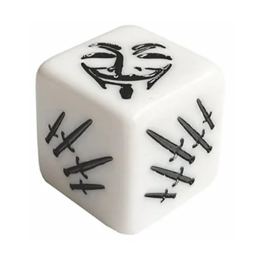 

d6 19мм Фокс, Dice (Black Oak)