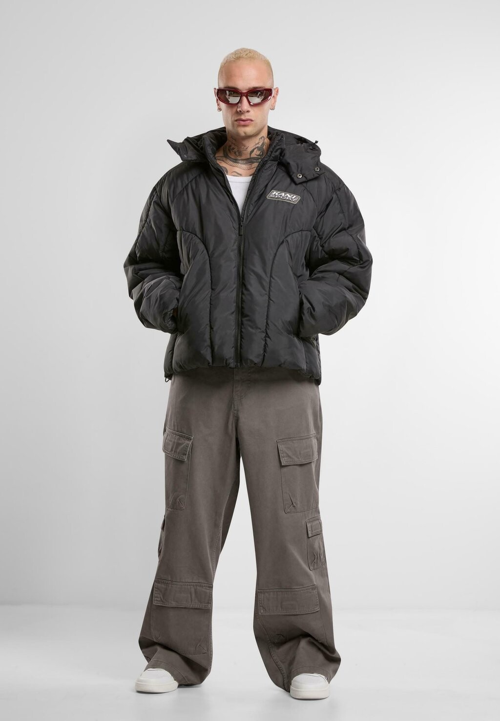 

Зимняя куртка PATCH ARCTIC PUFFER Karl Kani, черный