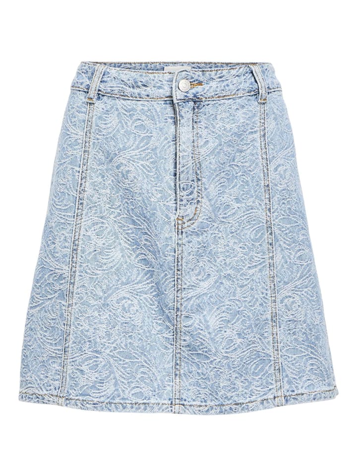 

Мини-юбка Object, светло-синий деним