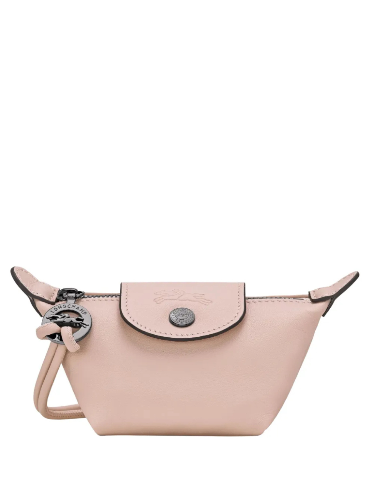 

Сумка из тисненой кожи Longchamp, розовый