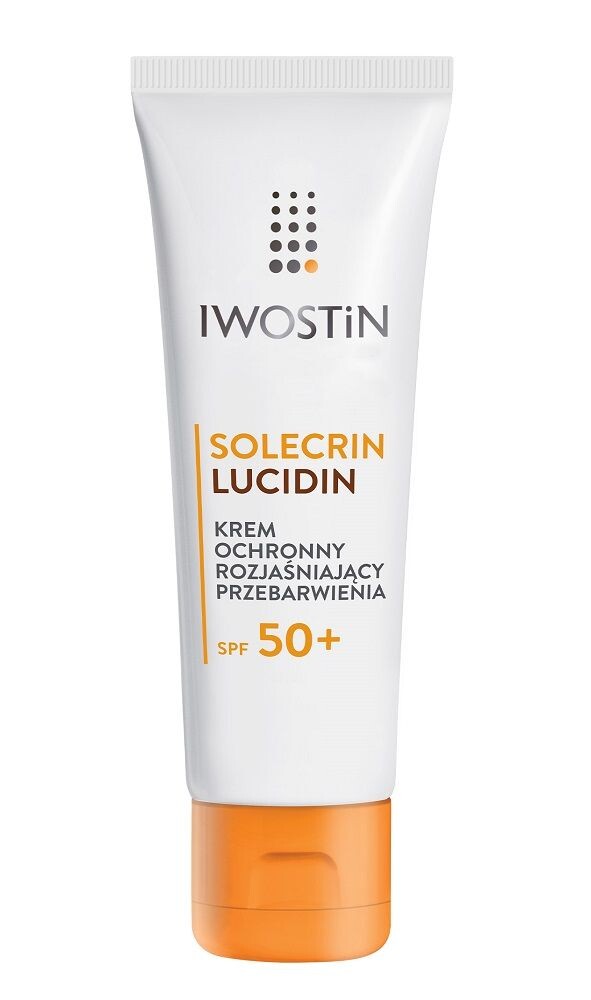 

Iwostin Solecrin Lucidin SPF50+ защитный крем с фильтром, 50 ml