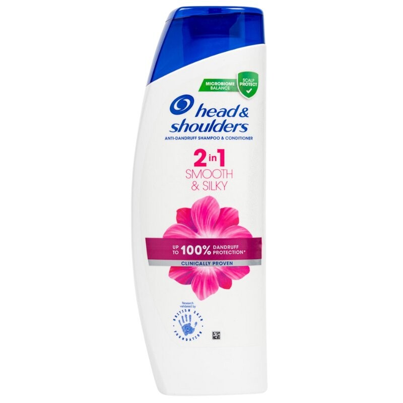 

Head&Shoulders, Smooth & Silky, шампунь для волос 2 в 1, 400 мл Head & Shoulders