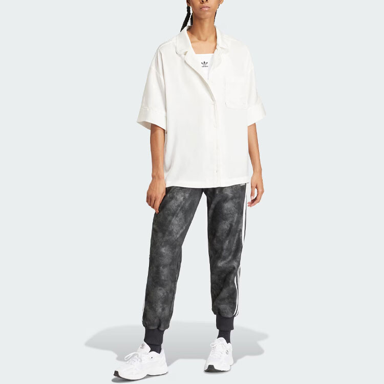SST Knit Sweatpants женские черные Adidas Originals — фото 2