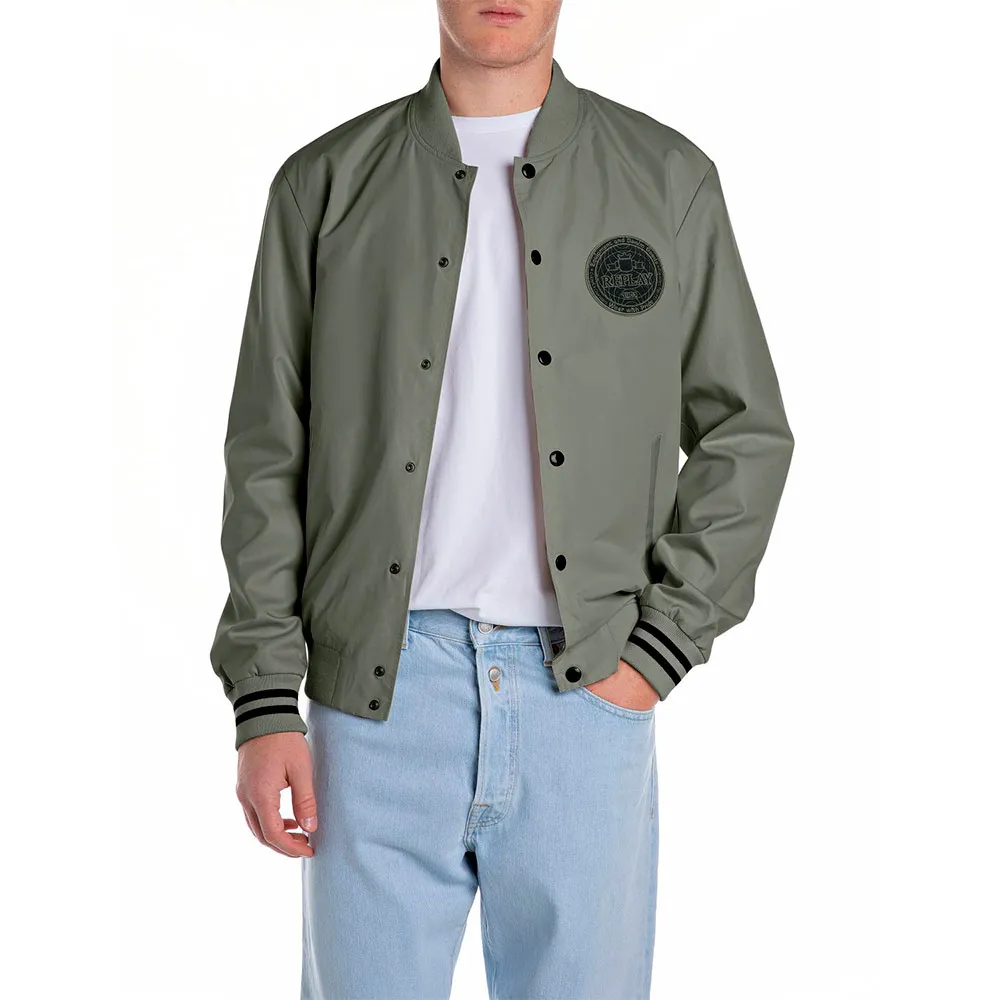 

Куртка Replay M8441.000.85120 bomber, зеленый